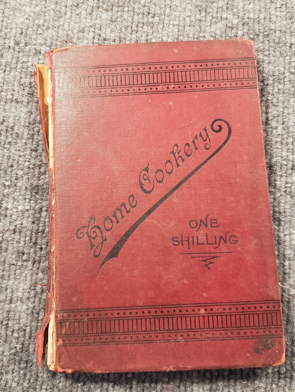 Vintage Book Home Cookery 1902 Third Edition London See Photos